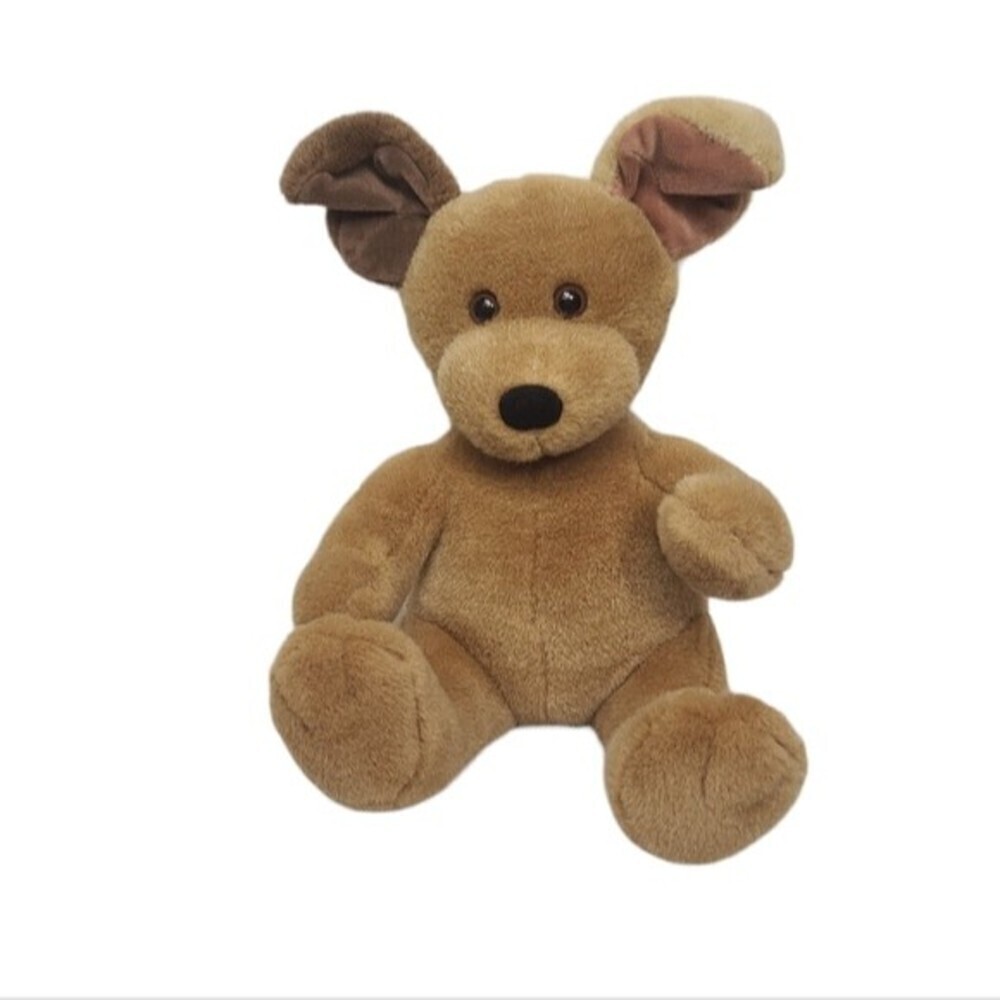 Build A Bear Brown Stuffed Plush Toy Dog 10"